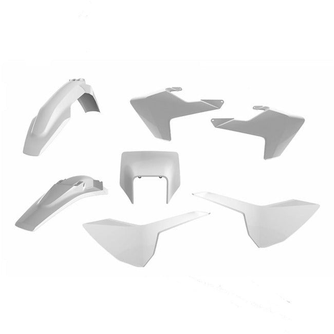 Kit Plastique Polisport blanc Husqvarna TE/FE (17-19)