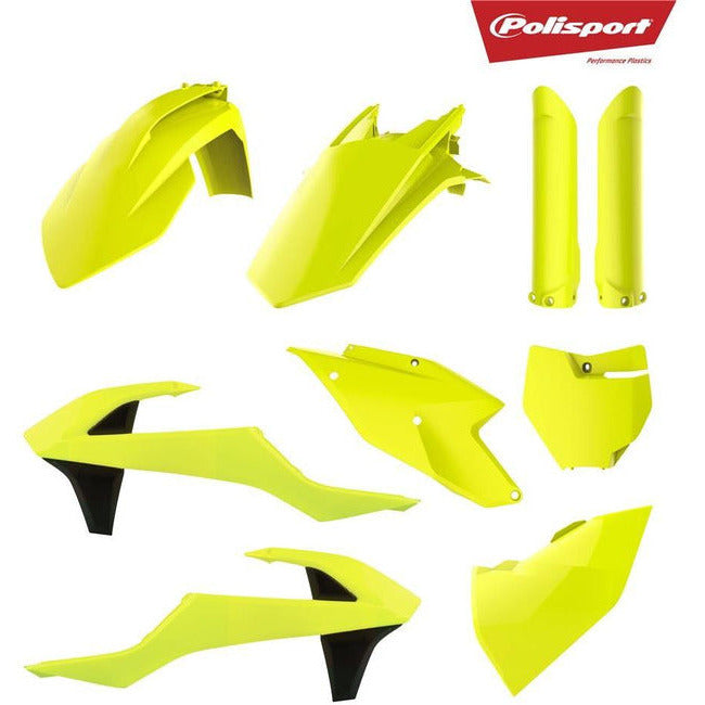 Kit Plastique Polisport jaune fluo KTM SX/SXF (16-18)