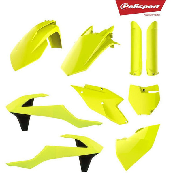 Kit Plastique Polisport jaune fluo KTM SX/SXF (16-18)