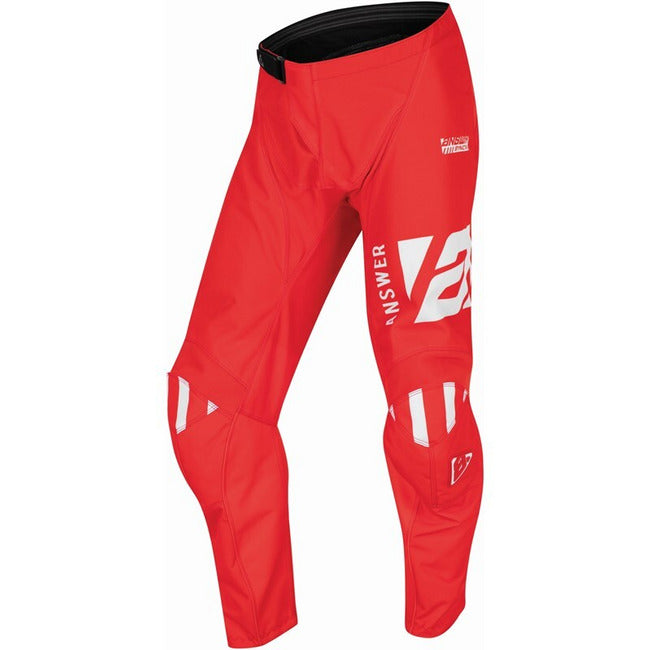 Pantalon ANSWER A22 Syncron Merge rouge/blanc