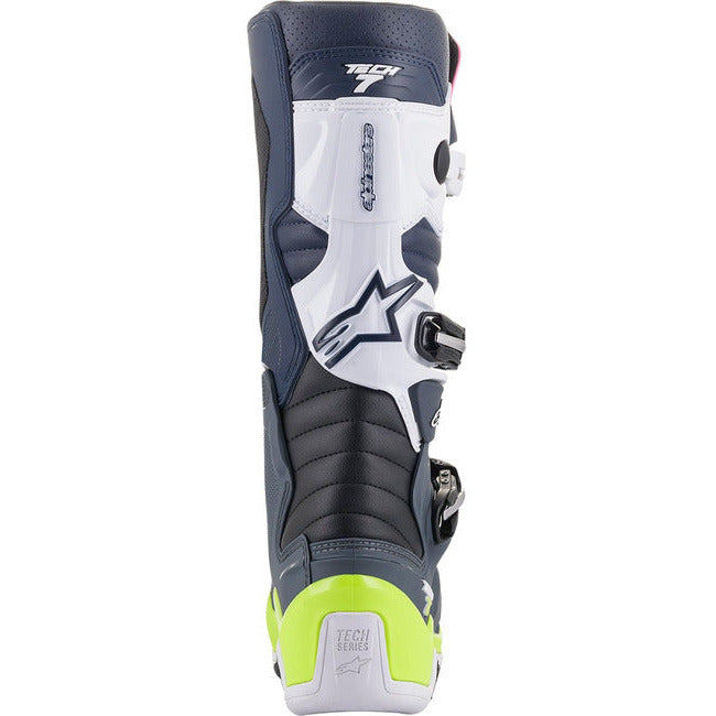 Bottes Alpinestars Tech 7 rose/jaune fluo