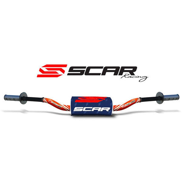 Guidon SCAR O² RC sans barre orange/bleu