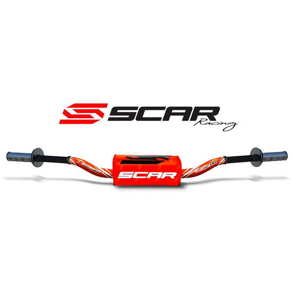 Guidon SCAR O² RC sans barre orange/orange