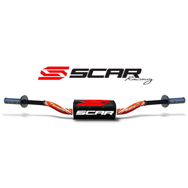 Guidon SCAR O² RC High sans barre orange/noir