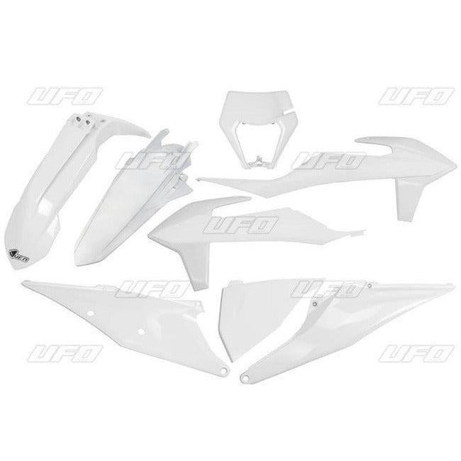 Kit Plastique UFO Blanc KTM EXC/EXCF (20-21)