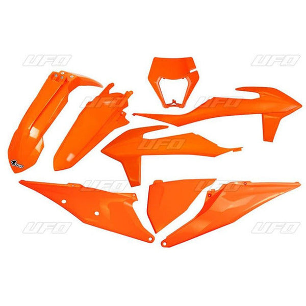 Kit Plastique UFO Orange Fluo KTM EXC/EXCF (20-21)