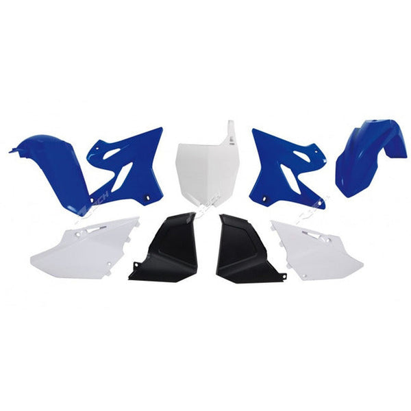 Kit Plastique Racetech Bleu/Blanc YZ125/250 (02-21)