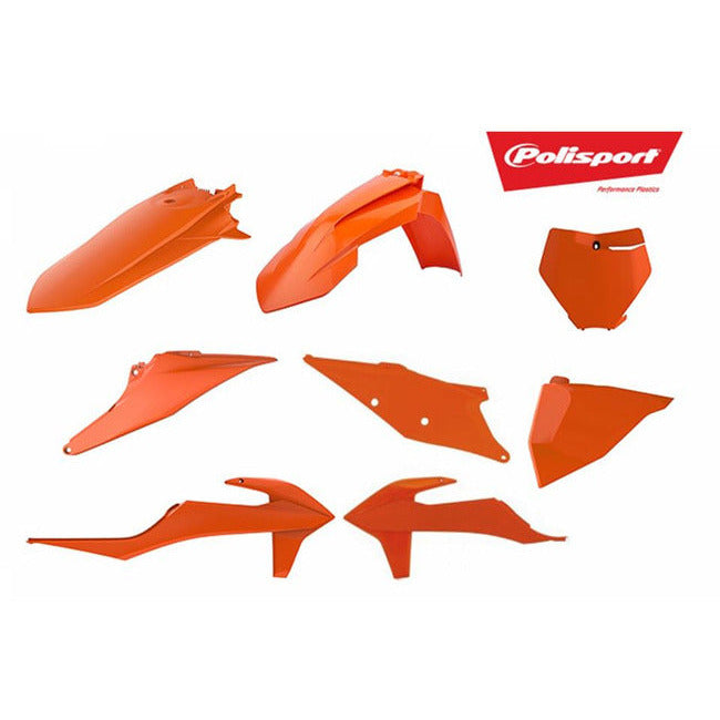Kit plastiques POLISPORT orange KTM SX/SX-F (19-21)